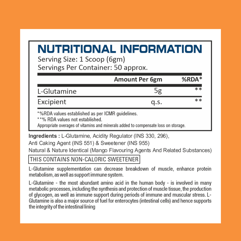 Load image into Gallery viewer, Eligator Glutamine - 300g (50 Servings)