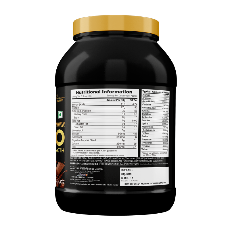 Load image into Gallery viewer, Premium Series ISO Zero - Isolate Whey Protein