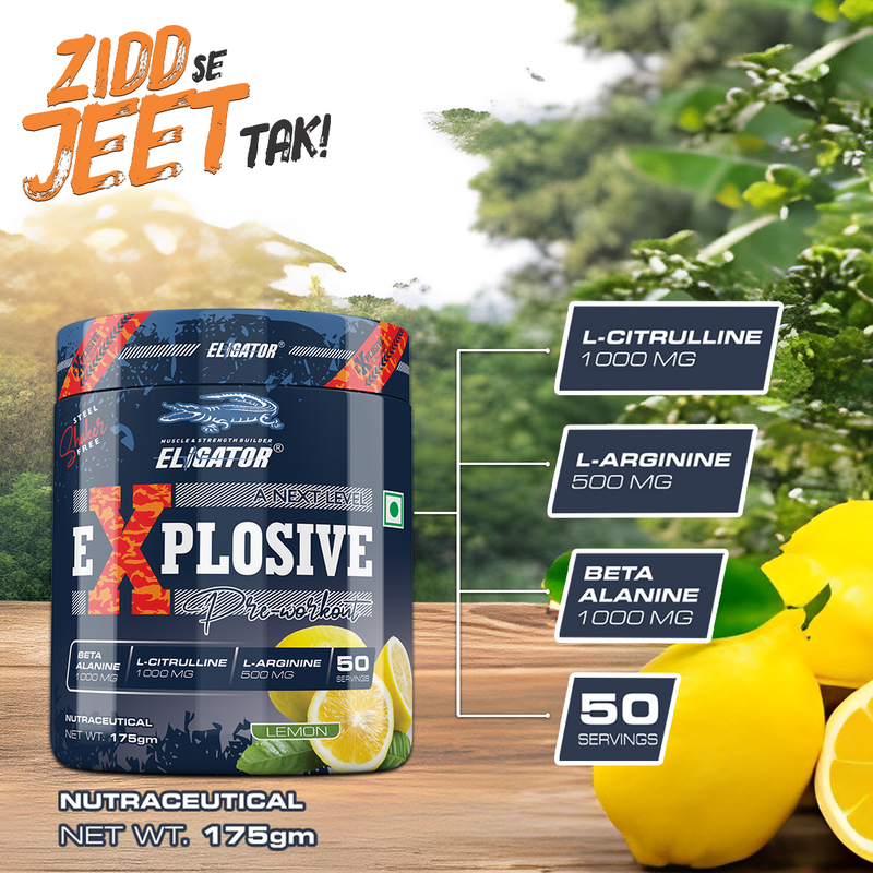 Load image into Gallery viewer, Eligator Explosive Pre Workout | 50 Servings