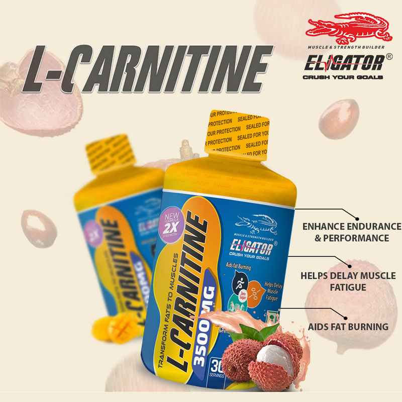 Load image into Gallery viewer, Eligator L-Carnitine 3500MG - 30 Servings (450ml)
