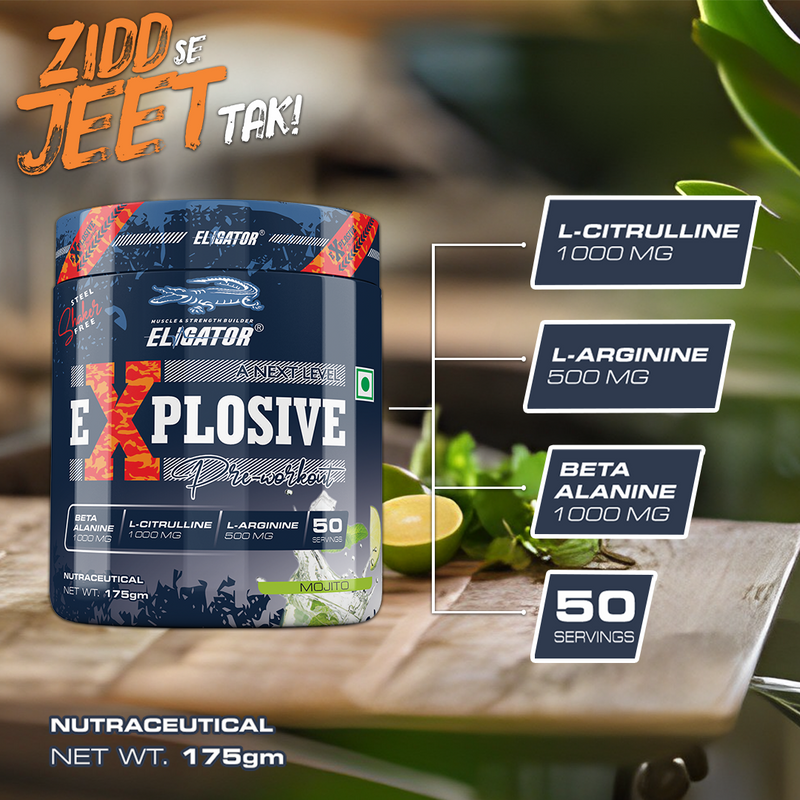 Load image into Gallery viewer, Eligator Explosive Pre Workout | 50 Servings