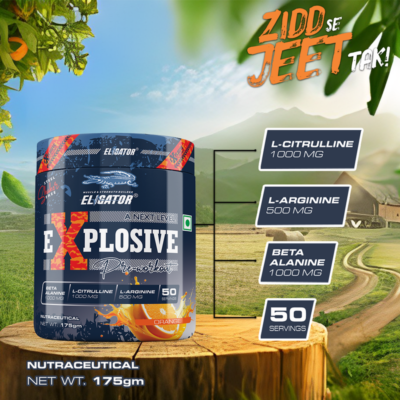 Load image into Gallery viewer, Eligator Explosive Pre Workout | 50 Servings