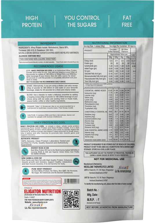 Eligator Whey Protein ISO Cool