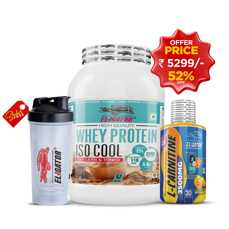 Load image into Gallery viewer, Eligator Whey Protein ISO Cool - 2kg with L-Carnitine - 30 Servings
