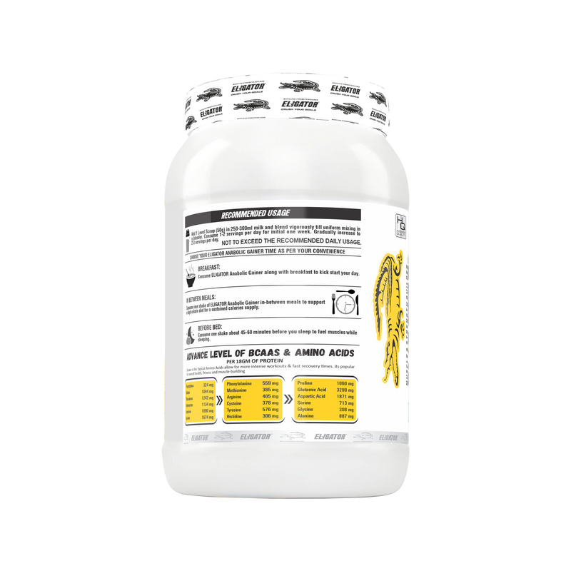 Load image into Gallery viewer, Eligator Anabolic Gainer 2lbs +Eligator Creatine Monohydrate Unflavoured 100g + Eligator Milk Thistle 60 Capsules.
