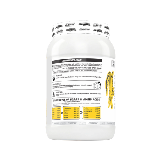 Eligator Anabolic Gainer 2lbs +Eligator Creatine Monohydrate Unflavoured 100g + Eligator Milk Thistle 60 Capsules.
