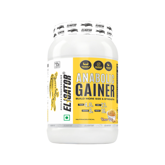 Eligator Anabolic Gainer 2lbs +Eligator Creatine Monohydrate Unflavoured 100g + Eligator Milk Thistle 60 Capsules.