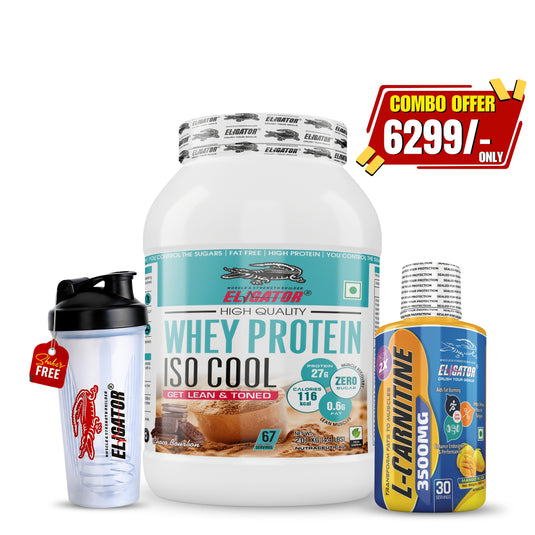 Eligator Whey Protein ISO Cool - 2kg with L-Carnitine - 30 Servings