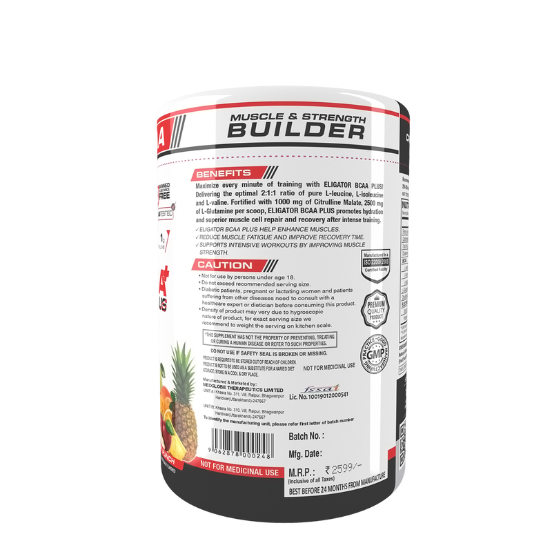 Load image into Gallery viewer, Eligator Bcaa Plus - 30 Servings
