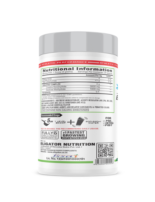 Eligator Creatine Monohydrate