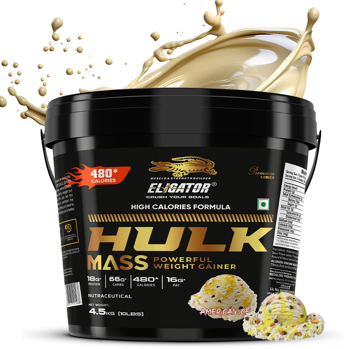 Premium Series Hulk Mass Gainer - 4.5kg (10lbs)