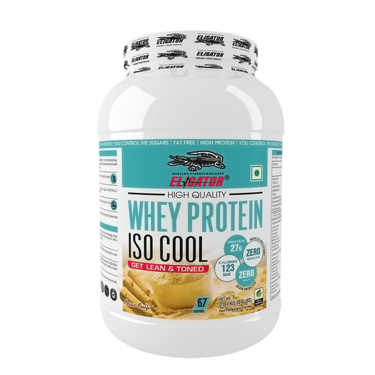 Whey Protein ISO COOL - 2kg | Creatine Monohydrate Unflavoured - 83 Servings | Free shaker