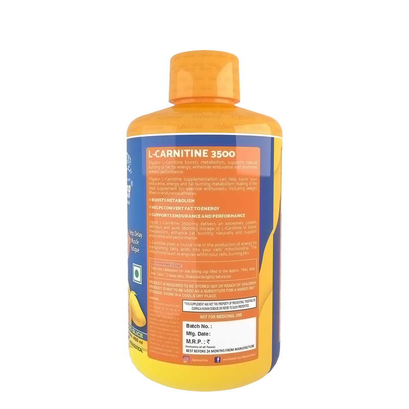 Load image into Gallery viewer, Eligator L-Carnitine 3500MG - 30 Servings (450ml)
