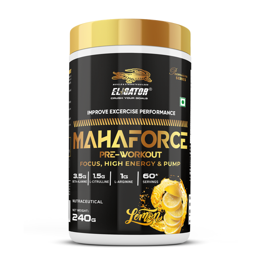 Premium Series Mahaforce Pre-Workout - 240gm (60 Servings)