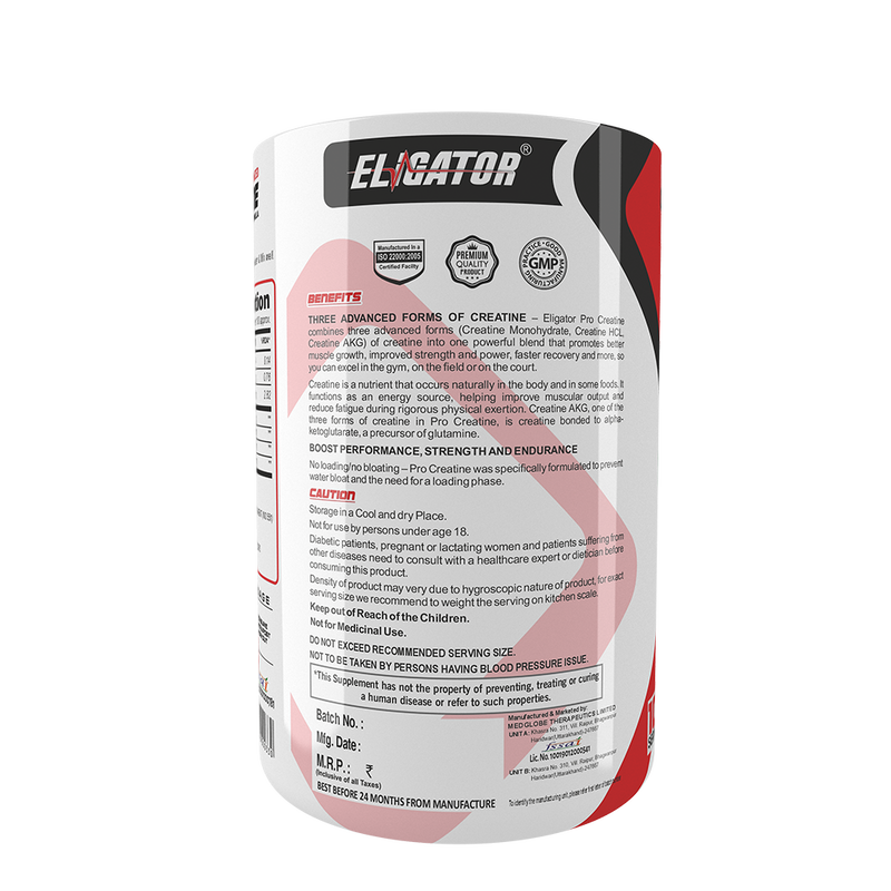 Load image into Gallery viewer, Eligator Pro Micronized Creatine Powder (100 Servings)
