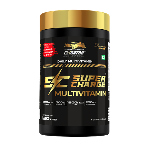 Eligator Super Charge Multivitamin - 120 Tablets (60 Servings)