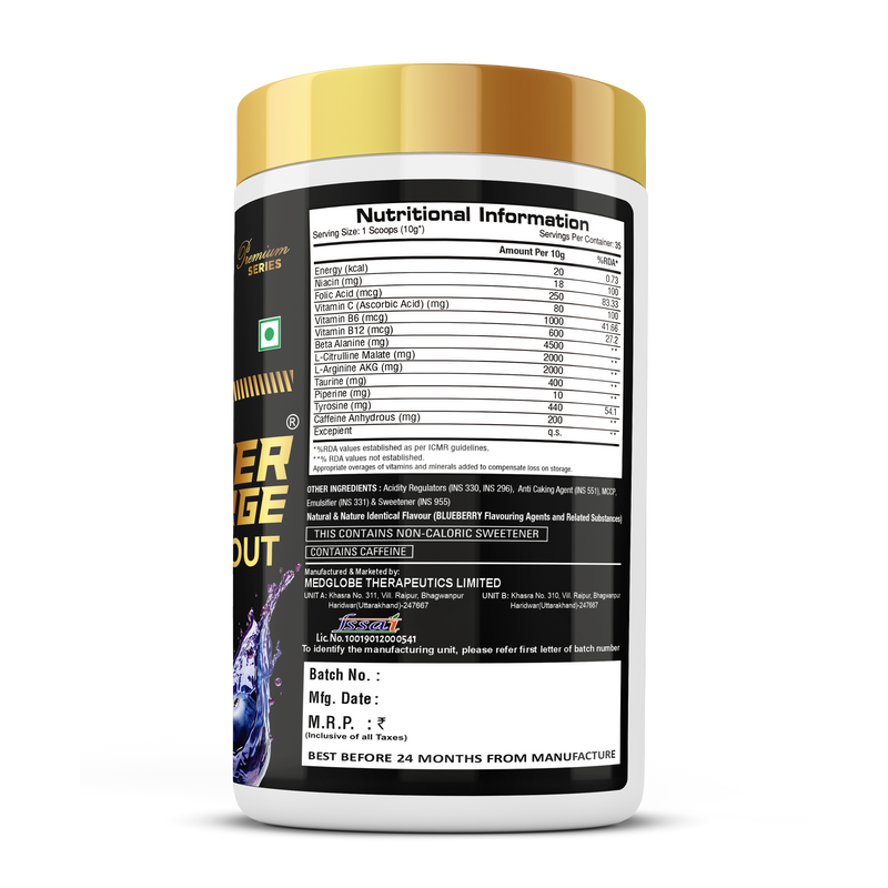 Load image into Gallery viewer, Eligator Super Charge Pre-Workout - 350g (35 Servings)
