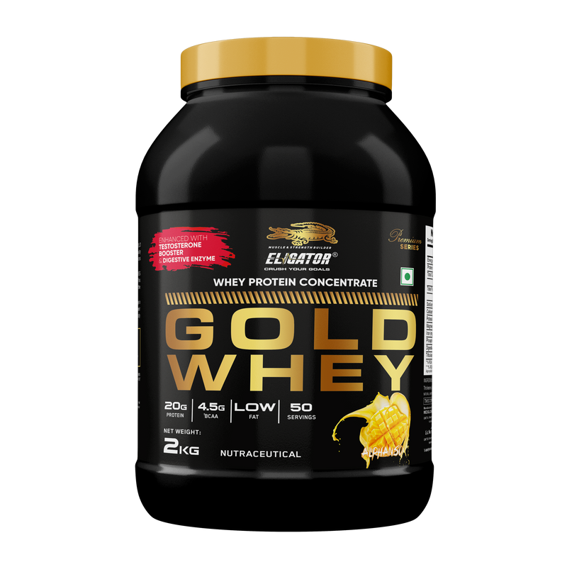Load image into Gallery viewer, Eligator Gold Whey - Whey Protein Concentrate
