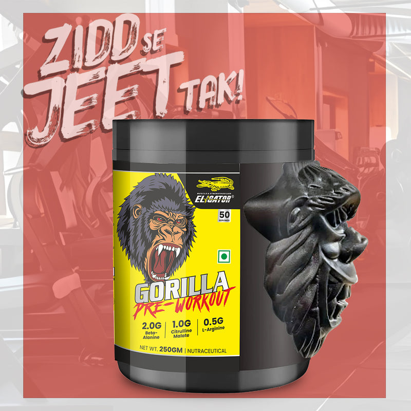 Load image into Gallery viewer, Eligator Gorilla Pre-Workout (250g) – 50 Servings
