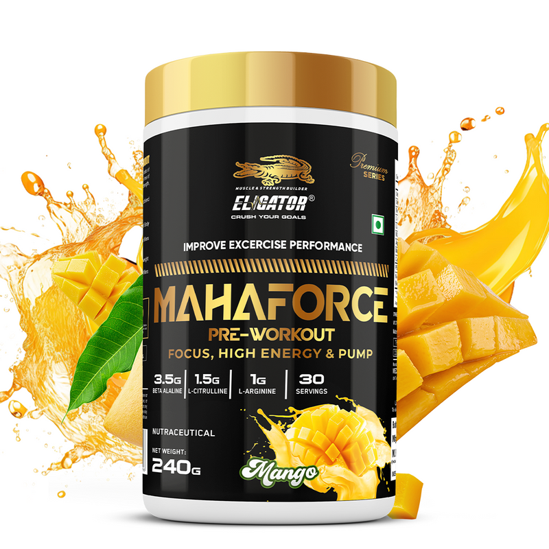 Load image into Gallery viewer, Eligator Mahafroce Pre-Workout - 240gm (30 Servings)
