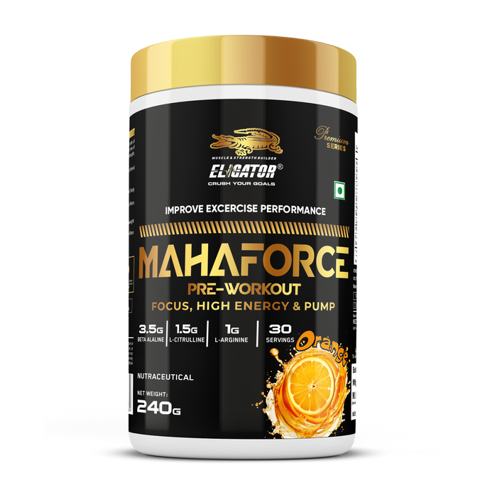 Eligator Mahafroce Pre-Workout - 240gm (30 Servings)
