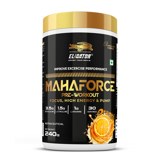 Eligator Mahafroce Pre-Workout - 240gm (30 Servings)