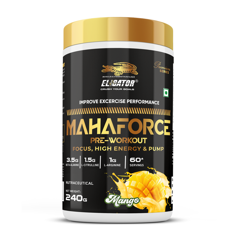 Load image into Gallery viewer, Premium Series Mahaforce Pre-Workout - 240gm (60 Servings)
