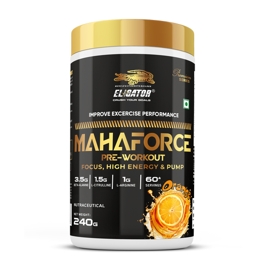 Premium Series Mahaforce Pre-Workout - 240gm (60 Servings)
