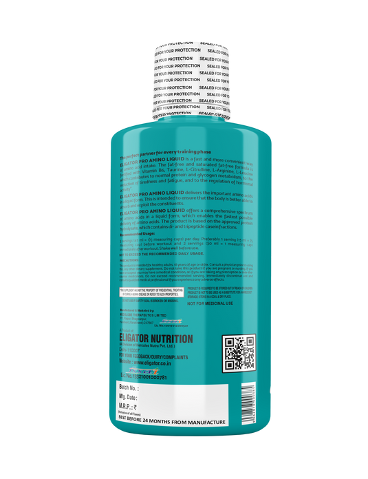 Eligator Pro Amino Liquid – 66 SERVING