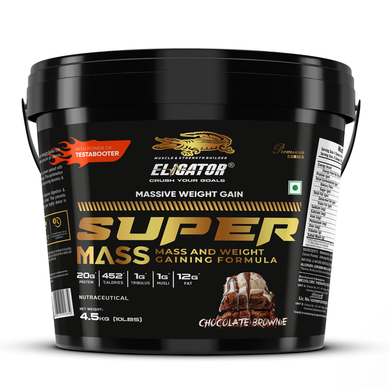 Load image into Gallery viewer, Eligator Super Mass Gainer - 4.5kg (10lbs)
