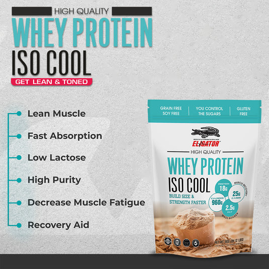 Eligator Whey Protein ISO Cool - 4.4lbs, (2 kg)